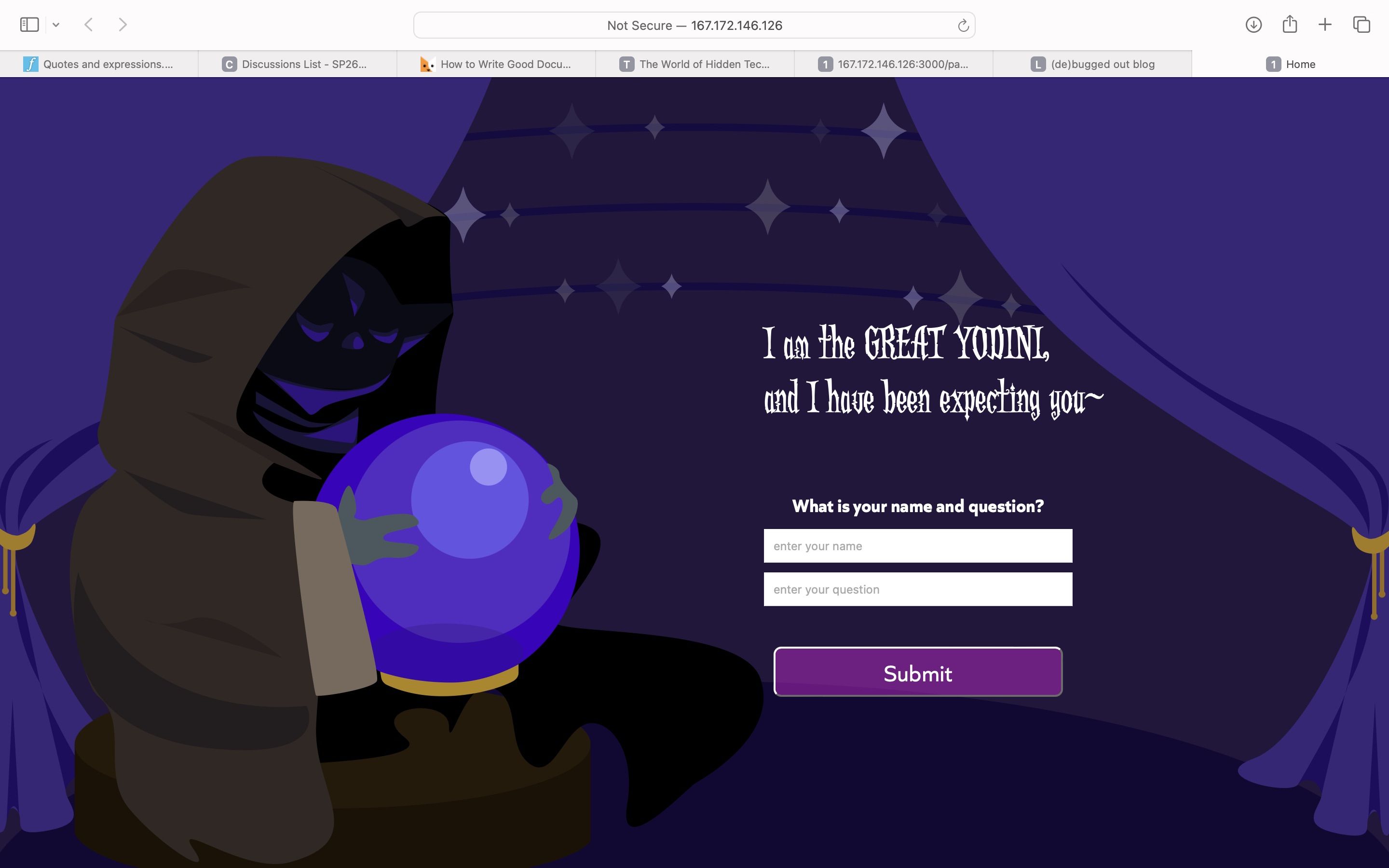 The Great Yodini (P2)